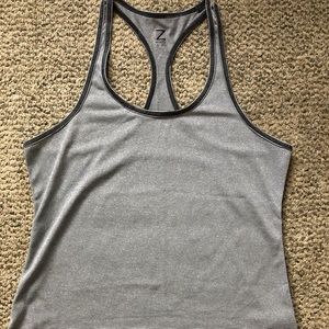 Zella black/ white racer back- Size S